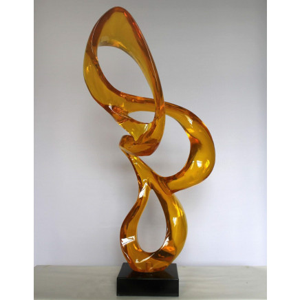 Beautiful Abstract Resin Sculpture for Table Decorative