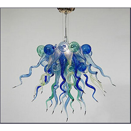 Blowing Rainbow Glass Pendant Lamp