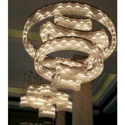 Blowing Tube Crystal Lighting