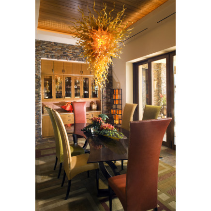 Blown Glass Chandelier Lamp with Superior Quality