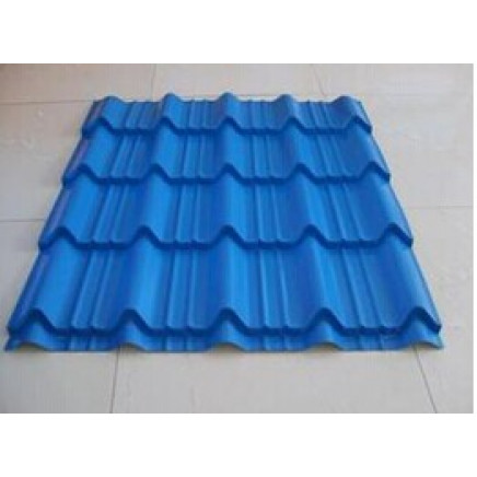 Blue Galvanized Corrugated Roofing Sheet