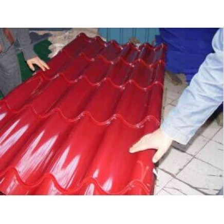 Bright Red Galvanized Corrugated Roofing Sheet for House/ Roof