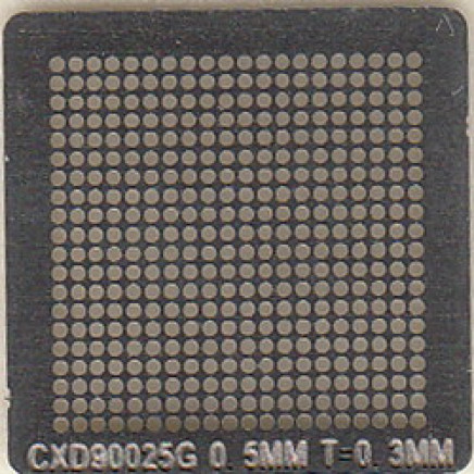PS4 CXD90025G Stencil Template Heat Directly