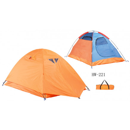 Camping Tent for 2 Person, Outdoor Tent, Double Skin, Folding Tent