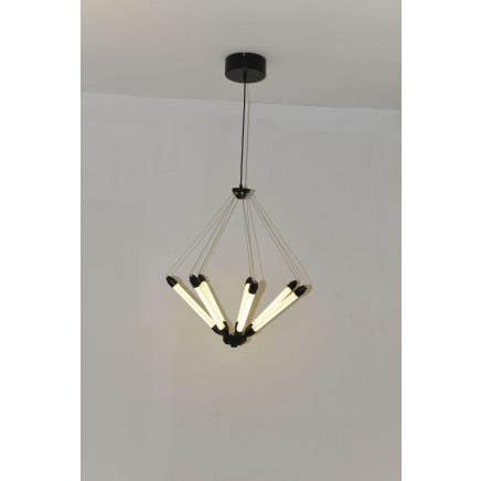 Carbon Steel Aluminium Acrylic Modern Pendant Lamps Lighting