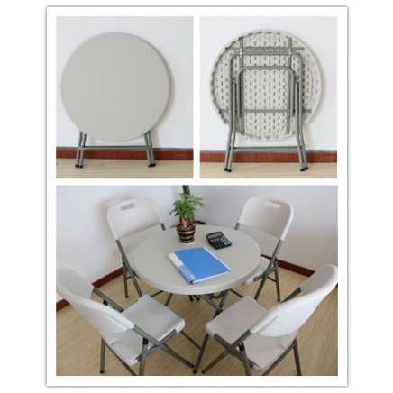 Cheap Small Round Plastic Folding Table (SY-60Y)