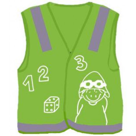 Children Style Reflective Cloth for Traffic Safety