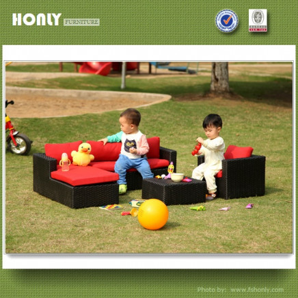 Children's Sectional Sofa Furniture Aluminum Wicker Sofa Furniture
