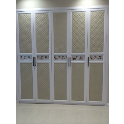 Chinese Bedroom Furniture Wardrobe with Four Doors (W-010)