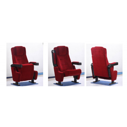 Cinema Chair, Fabric Chair, Cinema Furniture (MP-07)