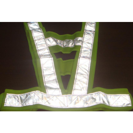 Comfortable Green Polyester High Visibility Safety Vest
