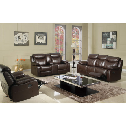 Comtemporary Leather Recliner Furniture Sofa (SF3654-B)