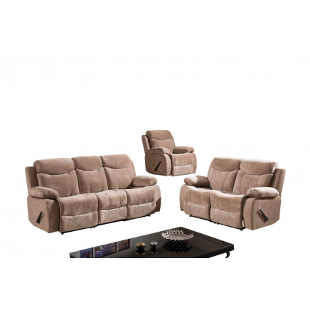 Comtemporary Living Room Furniture, Fabric Recliner Sofa, Lazy Boy Sofa, Rocker Chair E503-B)