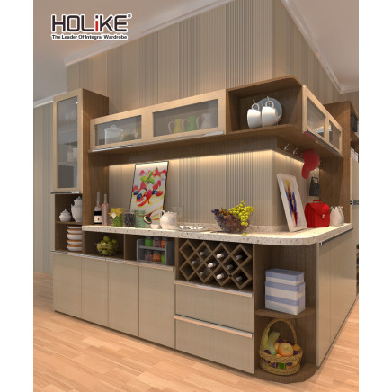 Connected Cabinets for Living Room Furniture