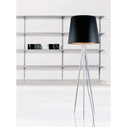 Contemporary Fabric Shade Standing Floor Light Floor Lamp (1049F)