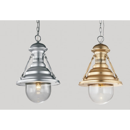 Contemporary Glass Aluminium Hanging Pendant Light (1139S)