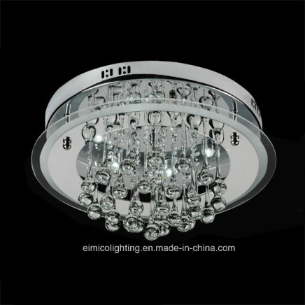 Contemporary Semi Flush New Ceiling Light Polished Chrome Chandelier