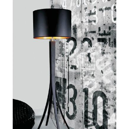 Contemporary Wood, PVC Floor Lamp for Living Room (1093F)