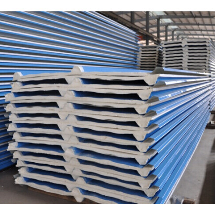 Corrugated Color Metal Polyurethane/PU Sandwich Panel