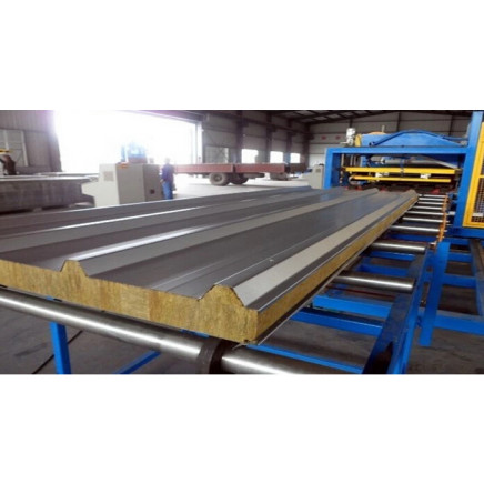 Corrugated Rock Wool Sandwich Wall Panel