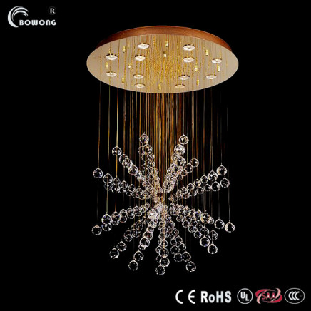 Crystal Lighting High Quality Hanging Lights with Glass