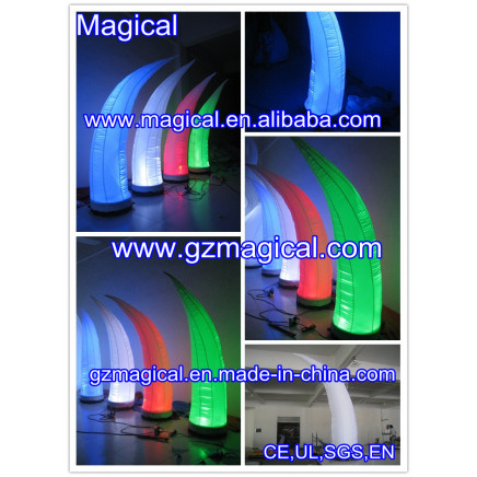 Cuatomized Inflatable Ivory LED Decoration (MIC-242)