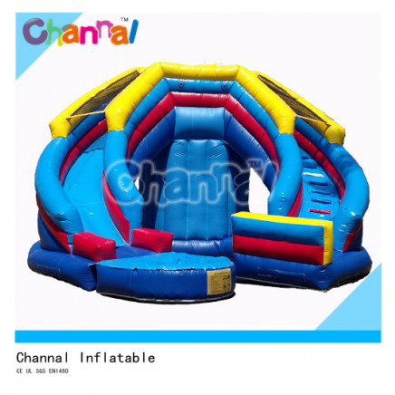 Curve Splash Wet or Dry Slide/ Inflatable Fun Slides Bsl003