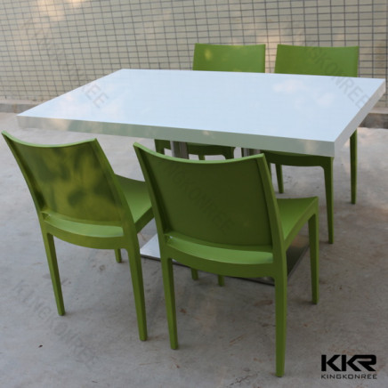 Custom Made Home Furniture Artificial Stone Acrylic Table Top