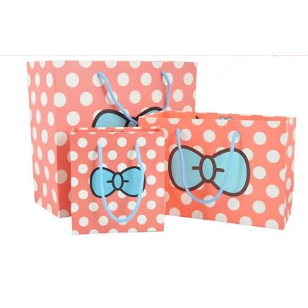 Custom New Design Gift Packaging Handle Paper Box