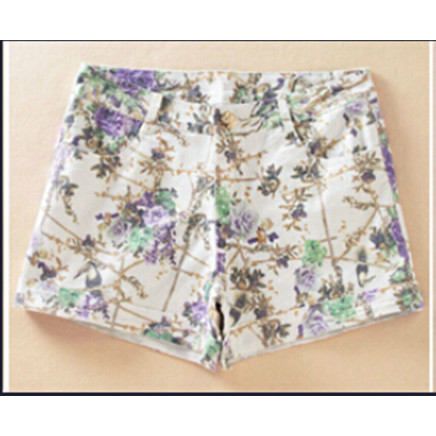Custom Printing Short Hot Pants for Women