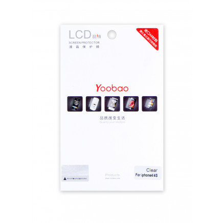 Yoobao iPhone 4-4S Screen & Back Protectors