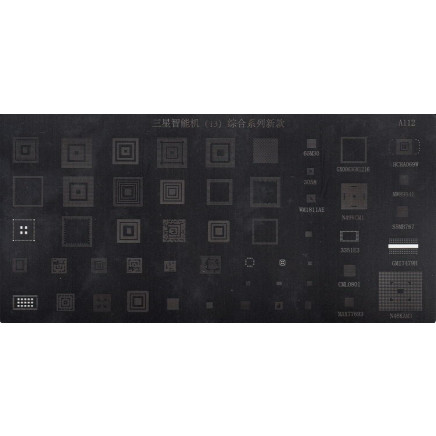 BGA Reballing Stencil Heat Directly for Sumsang