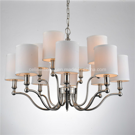 Decorative Modern Pendant Lamp Light with Fabric Shade (SL2017-8+4)
