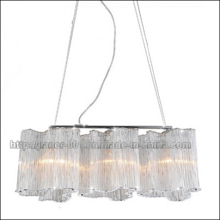 Decorative Project Haning Lighting Lamp with Clear Crystal Glass Shades