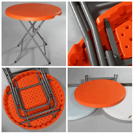 Dia60mm Round Folding Table/Restaurant Table/Dining Table (SY-60y)