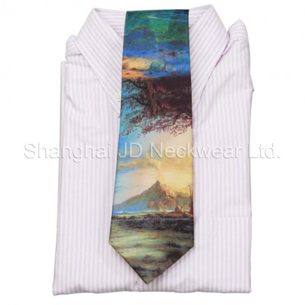 Digital Printing Silk Ties