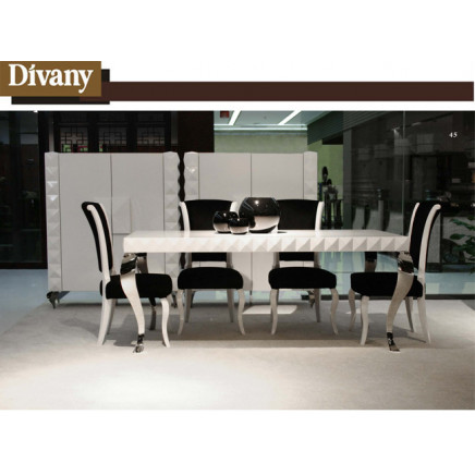 Divany Modern Dining Room Furniture, Dining Table and Chair, Living Room Furniture (LS-208)