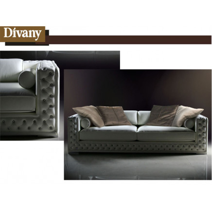 Divany Post Modern Design Living Room Furniture Leisure Sofa Fabric Sofa Leather Sofa (LS-105)