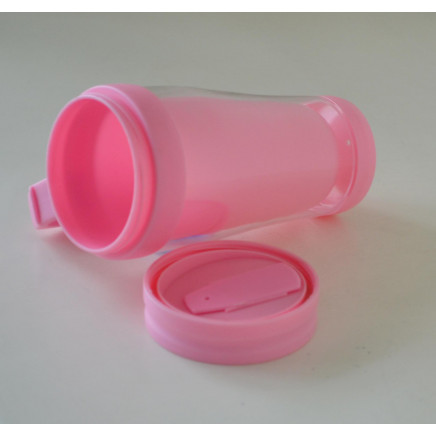 Double Wall Plastic Auto Mug