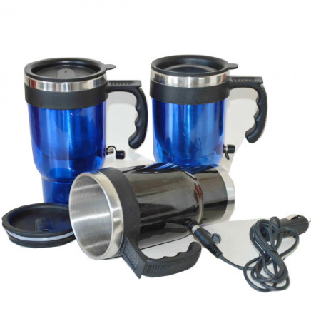 Double Wall Sainless Steel Electric Auto Mug Dn-041A
