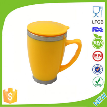 Double Wall Stainless Steel Beer Mug Auto Mug Dn-053c