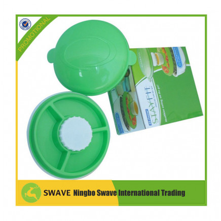 Double-Wall Type Insulated Plastic Food Storage Container