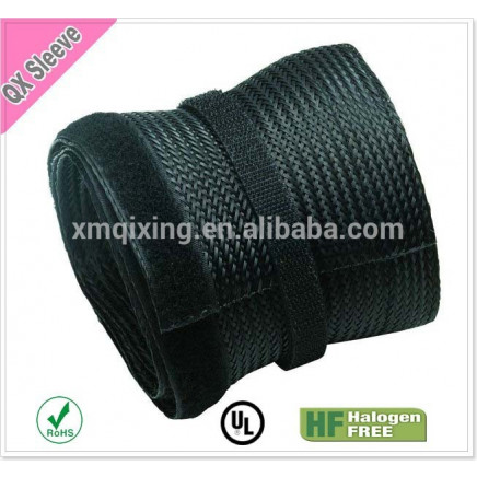Easy Side Entry Braided Sleeving Velcro Cable Sock
