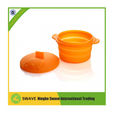 Eco-Friendly Silicone Material Silicone Collapsible Bowls Silicone Bowl