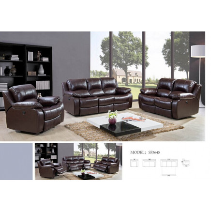 Electric Motion Recliners, Recling Sofa (E-3645)