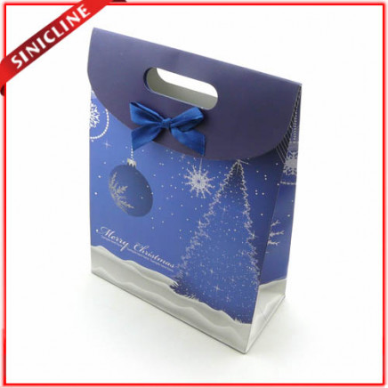 Embossed Printing Gift Paper Bag for Women