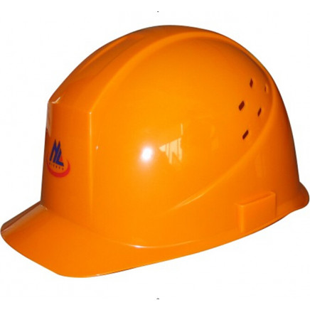En397 Orange Industrial Safety Helmet for Construction Workers