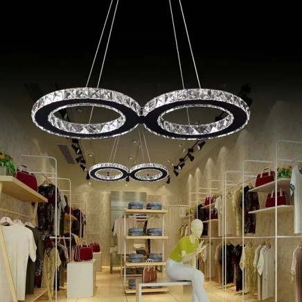 European Crystal Chandelier Ceiling Lamp Decorated Lighting for Hotel