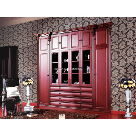 European Style Antique Royal Luxury Bedroom Furniture Set White Wedding Four Door Wardrobes