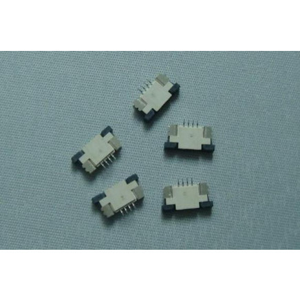 5pcs FFC/FPC Connector 4pin Pitch 1.0mm Bottom Contact